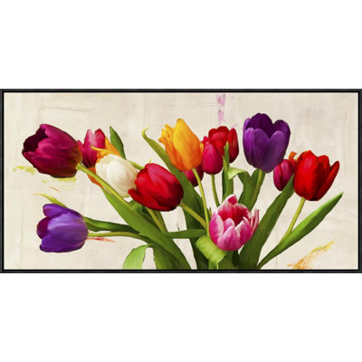 Bouquet dEte by Teo Rizzardi Framed Painting Print on Canvas