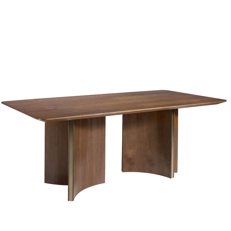 Solid Wood Top Dining Table