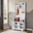 Botho Hall Tree 26.4'' Wide with Bench and Adjustable Shoe Storage-1775516304