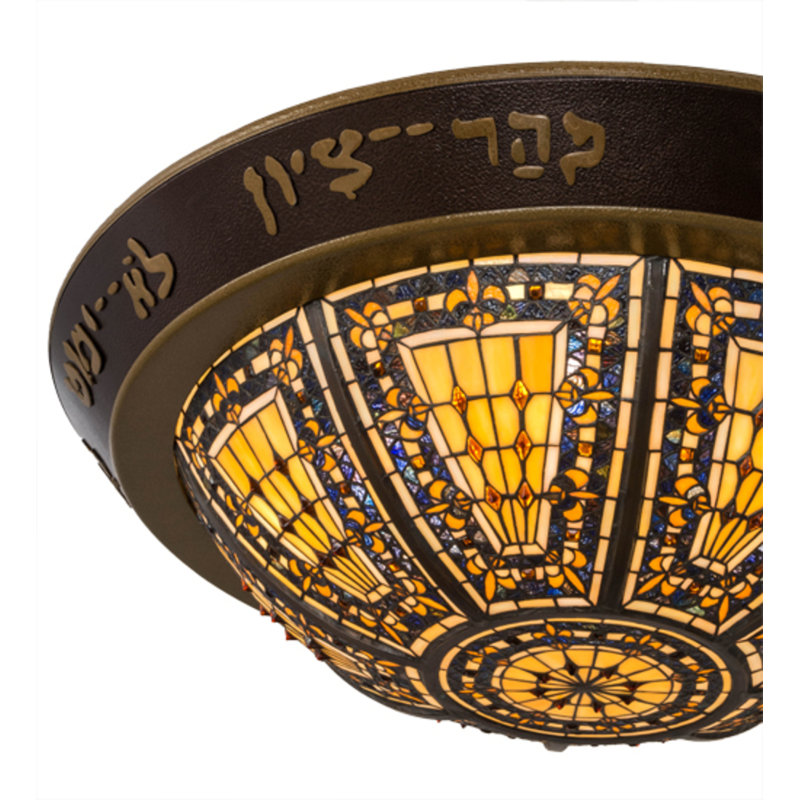 Fleur-de-lis 6 - Light Flush Mount