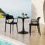 Chaise de salle à manger d'extérieur empilable -548629034