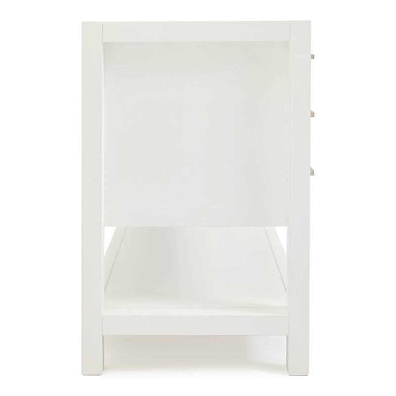 54'' W Single Bathroom Vanity Base, White