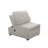 75" Modern Convertible Sleeper Sofa Bed with Adjustable Backrest