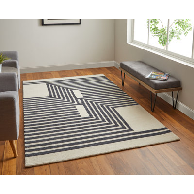 Raku Wool Abstract Indoor Rug