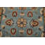 Tapis oriental bleu clair Oushak 4 x 6