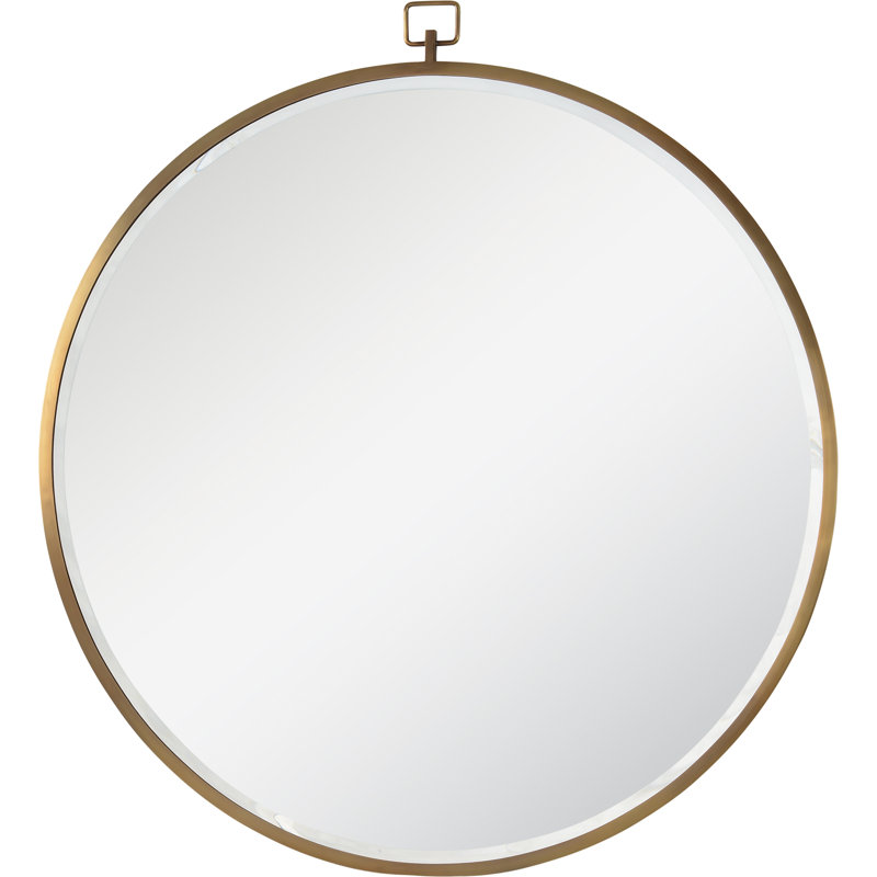 Pinder Metal Flat Wall Mirror