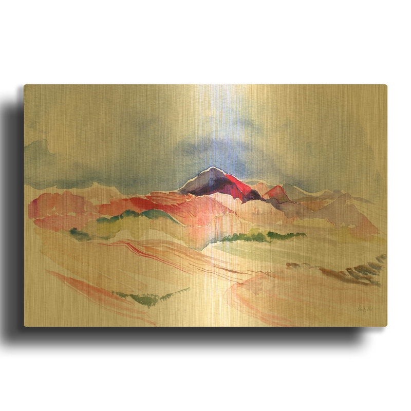 " Desertscape ", 24"x16"
