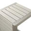 Table d'appoint en aluminium pour jardin - Rouille - Patio - Traitement