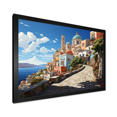 Italian Coastal Village I - Italy Landscape Wall Art