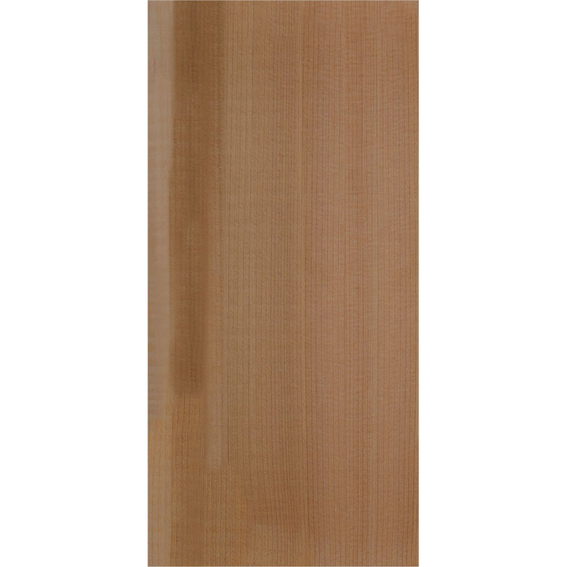 Queue de chevron lisse Del Monte, Cèdre rouge, 12"H x 5 1/2"W x 24"L