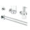Essentials 4 Piece Bathroom Hardware Set