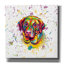 «Colorful Watercolor Labrador Retriever 3» par Furbaby Affiliates, art mural sur toile
