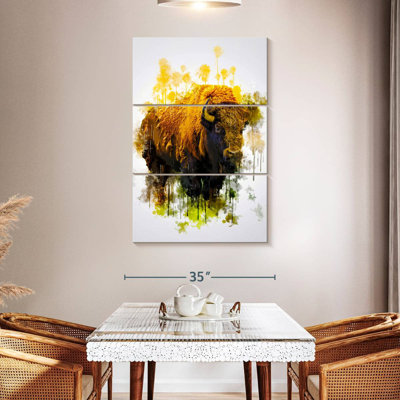 Colored Bison