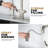 Pull Down Double Handle Kitchen Faucet-99069319