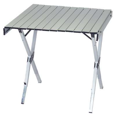 Table à roulettes extensible en aluminium de 28 po x 27 po à 48 po x 27 po