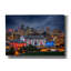 «Kansas City At Night» par Rick Berk, art mural sur toile-1525290079