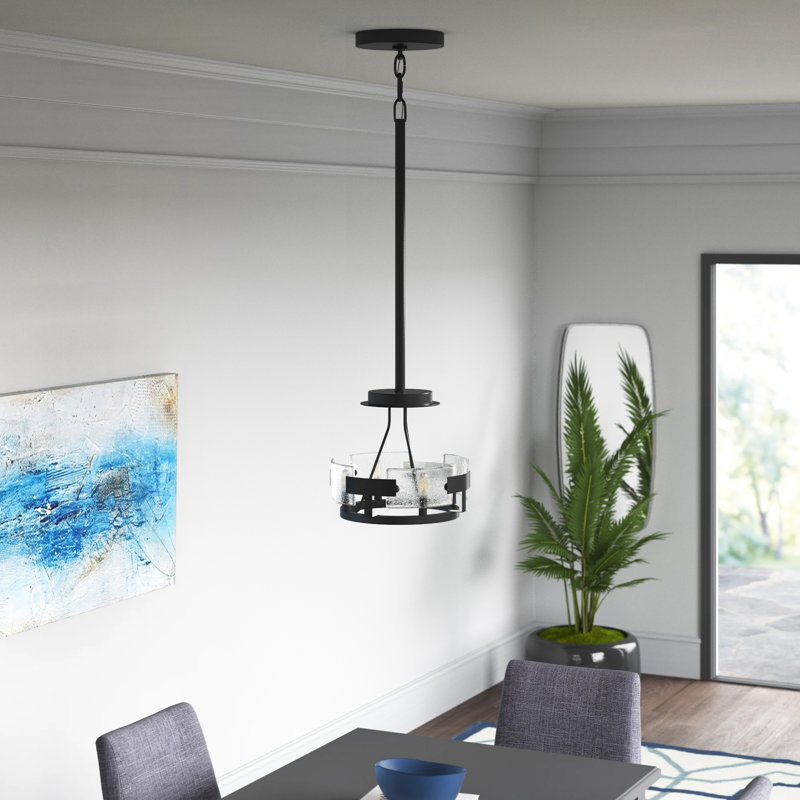 Kraatz 4 - Light Wagon Wheel Chandelier