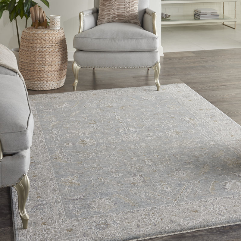 Tapis bleu Ryann, Rectangle 3 pi 11 po x 5 pi 11 po