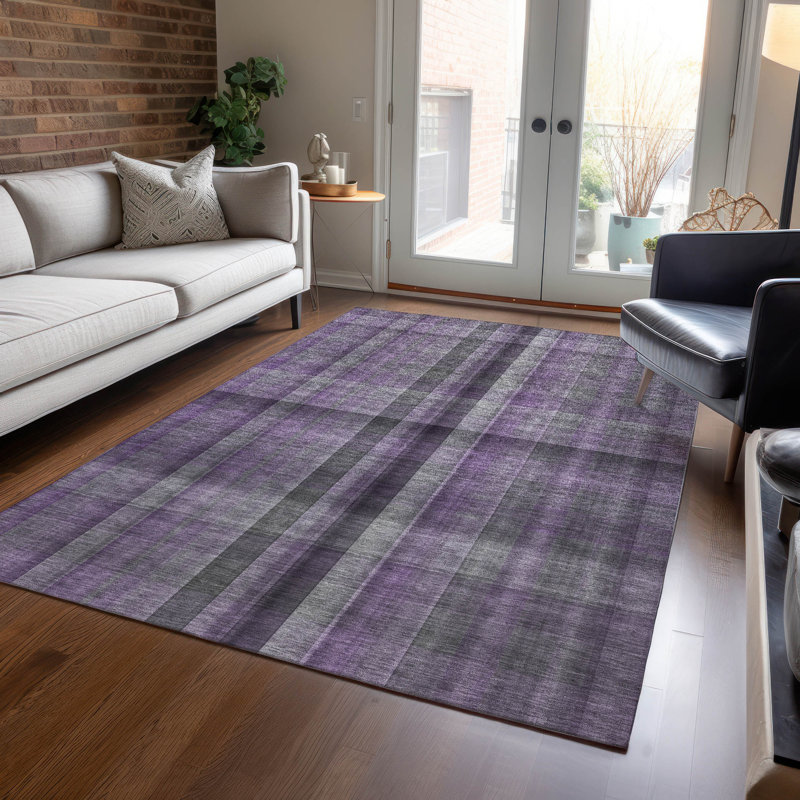 Tapis intérieur / extérieur Kinslee, Rectangle 2 pi 6 po x 3 pi 10 po