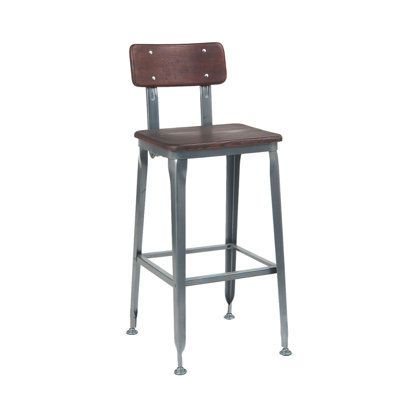 Solid Wood 29'' Bar Stool