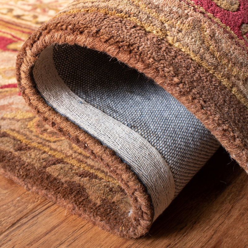 Loren Hand Tufted Wool Oriental Rug, Half-circle 2'6" x 5'