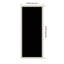 Tableau d'affichage encadré en tissu, tableau noir 18 x 42 pour l'organisation murale-1351631280