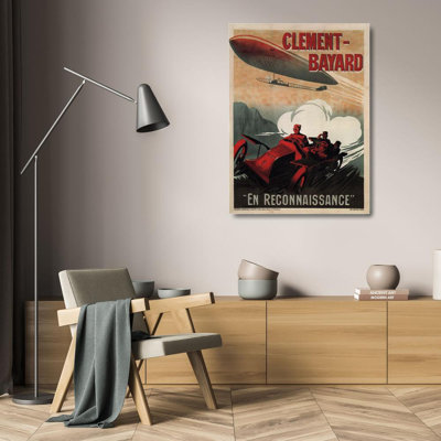 Williston Forge Vintage Apple Collection Gallery Wrapped Canvas Art Titled: Clement Bayard