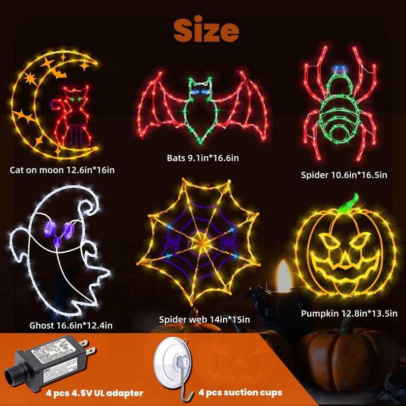 6 - Bulb 17'' Plug-in Fairy String Light