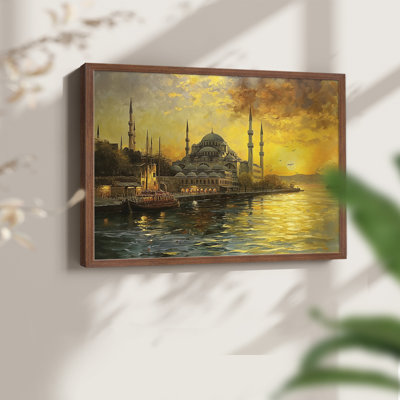 Paysage, série CLCL-II, reproduction encadrée
