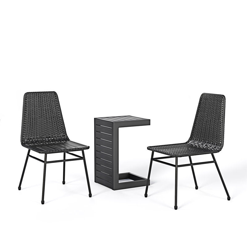 Chair(2)+ Accent Table