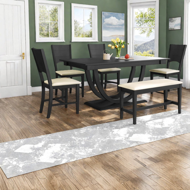 Ensembles de table de salle à manger (doit inclure la table et la chaise) Cuisine moderne en bois