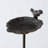 Ale Metal Leaf Birdbath