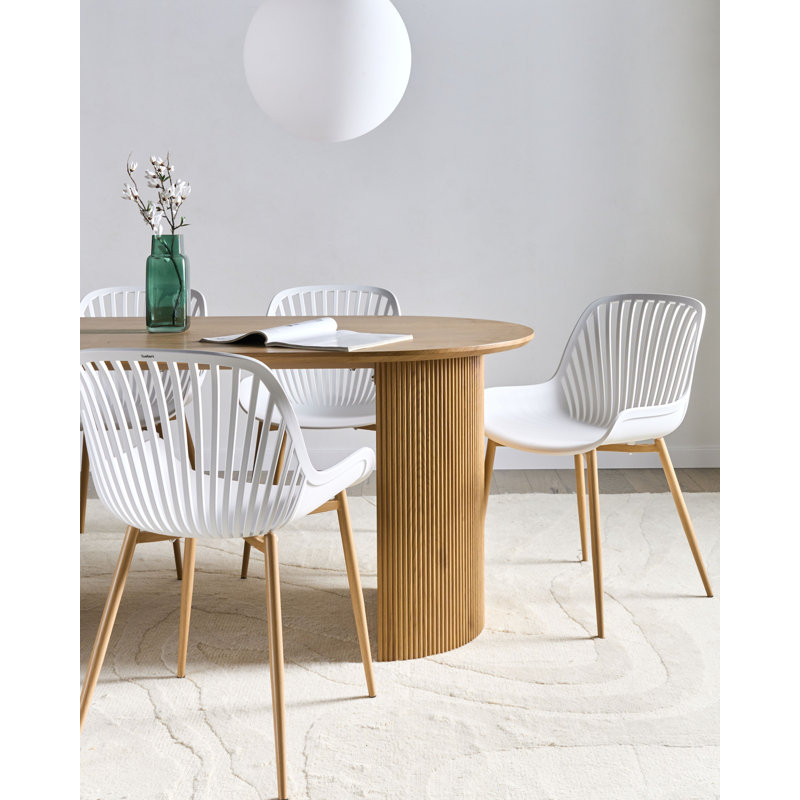 45cm H Side Chair, White