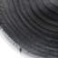 Table d'appoint Mgo Hollow, texture bois, noir-1059580032