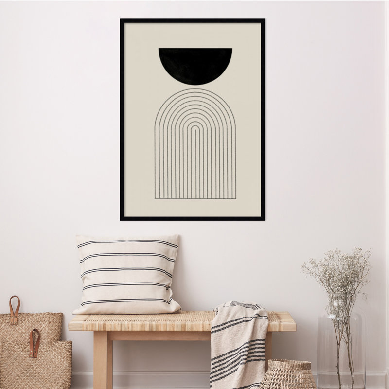 BaB No 1 by The MIUUS STUDIO, 41" H x 30" W x 1" D, Black