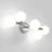 Tuskahoma Vanity Light Fixture, Chrome-297541912
