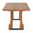Compact Rectangular Dining Table with Sturdy MDF Construction, Perfect for Small Spaces and Easy Maintenance-124154760