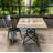 Adjustable Height Card Table