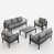 Dark Gray/Dark Gray selected