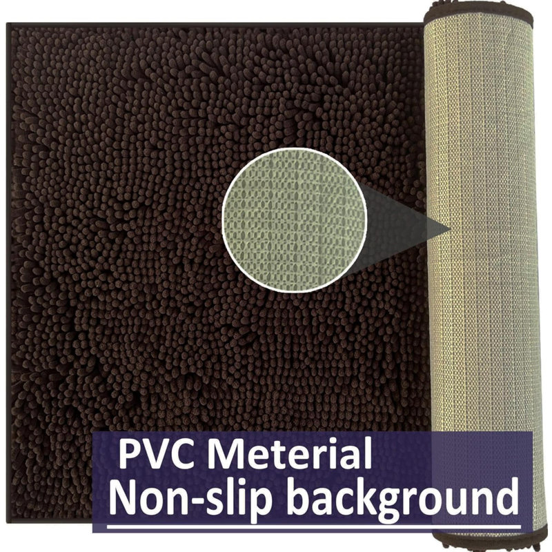 Bath Mat, Dark Brown