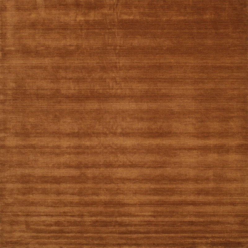 Tapis brun contemporain, Carré 8 pi