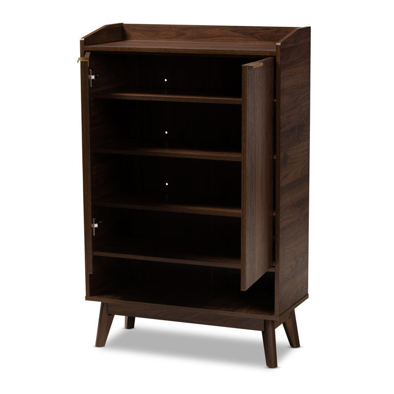 Zack 20 Pair Shoe Storage Cabinet