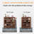 Classic 6-Tier Bamboo Shoe Rack - Durable Organizer For Closet, Bedroom, Living Room