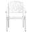 Canora Grey Bistro Set White Aluminum-535916247