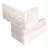 Tivoli Sand 4.5 in. x 9 in. Honed Marble Ledger Panel Corner Wall Tile