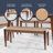Corrine 40'' W Solid Rubberwood Dining Bench with Woven Rope Seat-1233751639