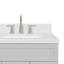 Meuble-lavabo sur pied simple 42 po avec plateau en quartz Hamlet-94003823