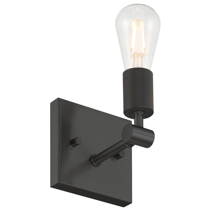 Applique murale 1 lumière Virgin - finition noir mat, Matte Black