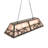48" Long Ducks In Flight Oblong Pendant