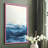 Wave after Wave II Framed Print - Solid Wood-866513219-866513231